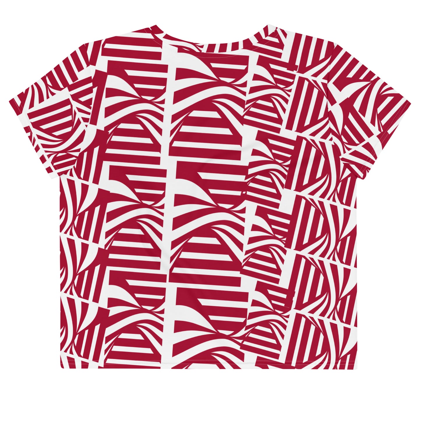 All-Over Print Crop Tee