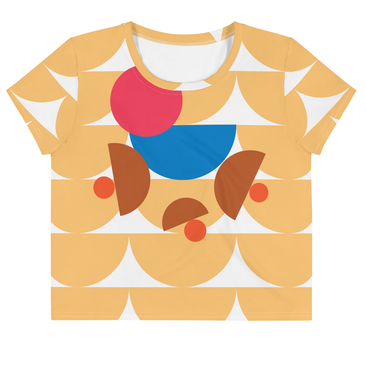 All-Over Print Crop Tee