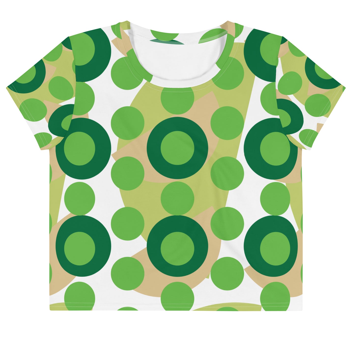 All-Over Print Crop Tee