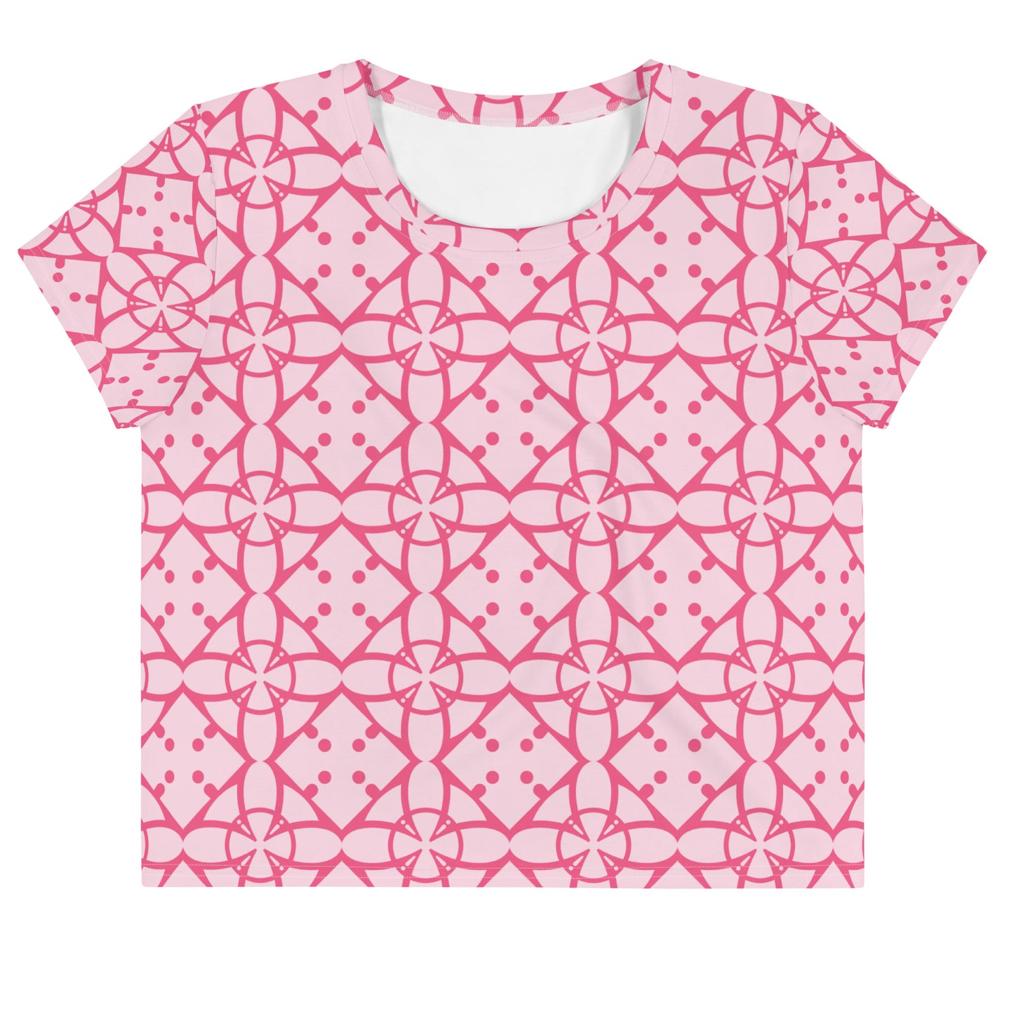All-Over Print Crop Tee