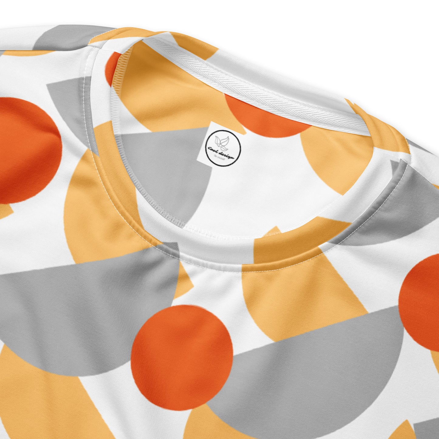 All-Over Print Recycled Unisex Sweatshirt Mushrooms Silver for Man