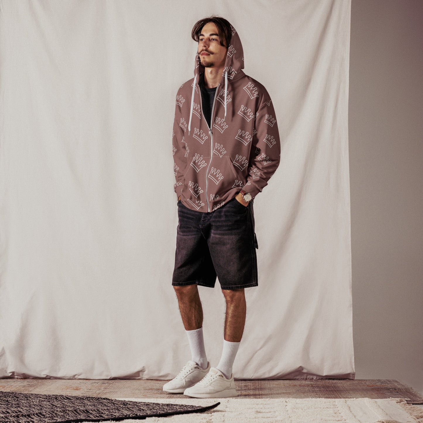 Unisex Zip Hoodie for Man
