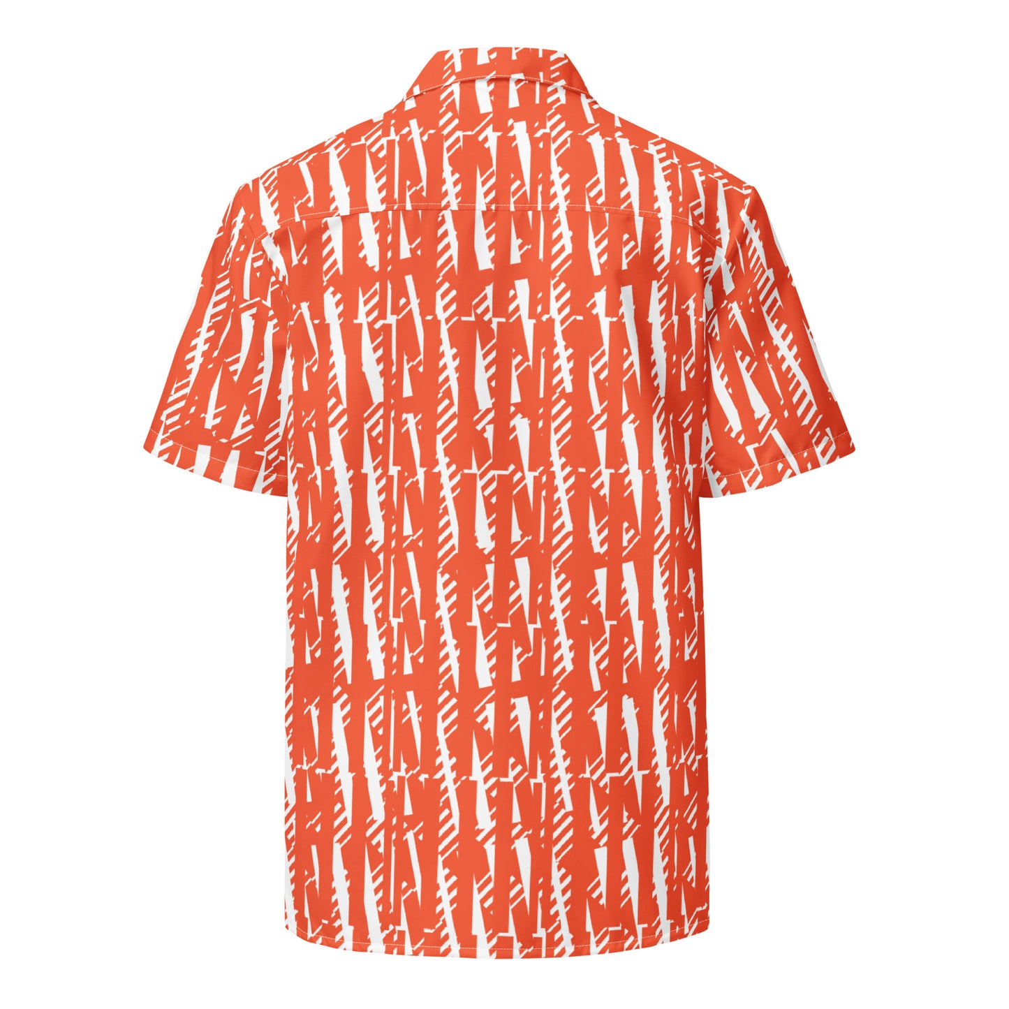 unisex button shirts orange back
