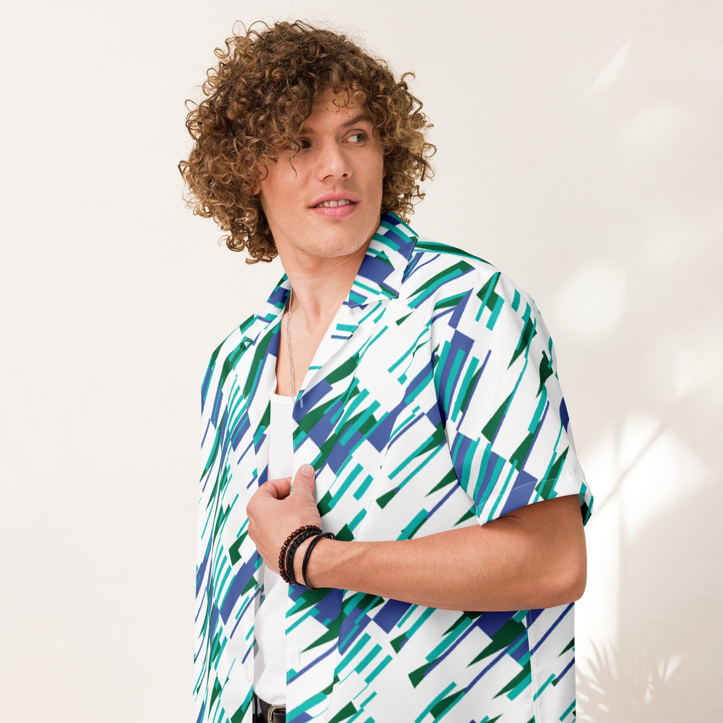 Unisex button shirt