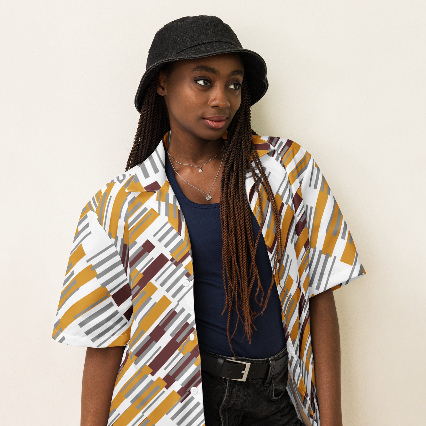 Unisex button shirt