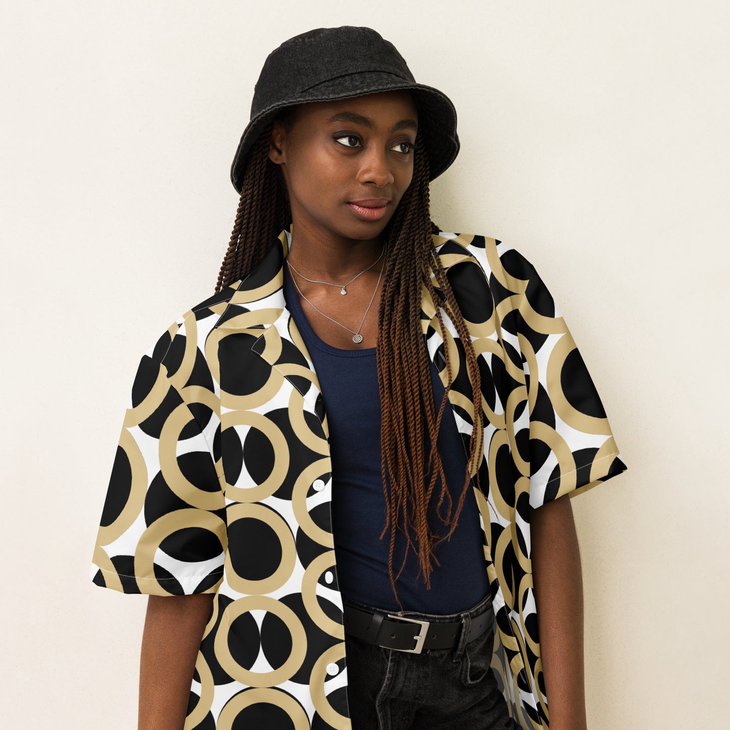 Unisex button shirt