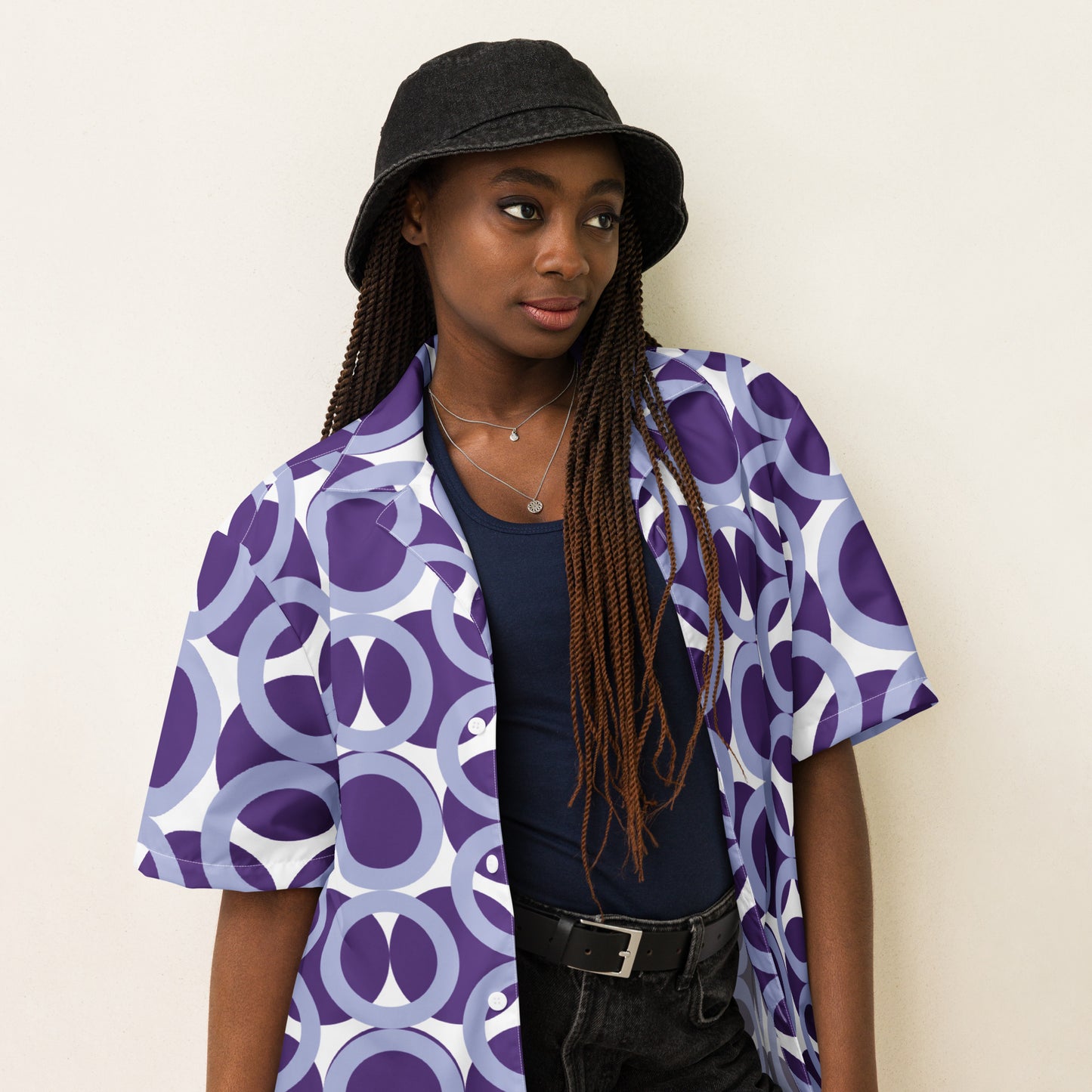 Unisex button shirt