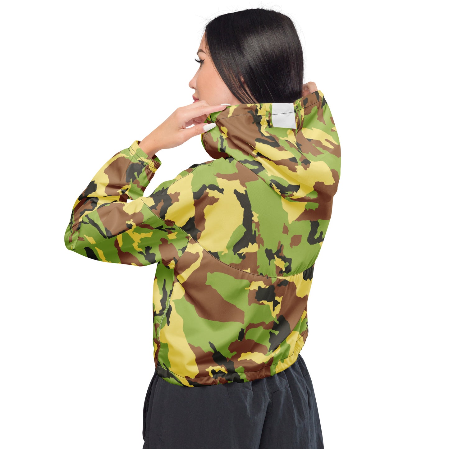 Women’s cropped windbreaker