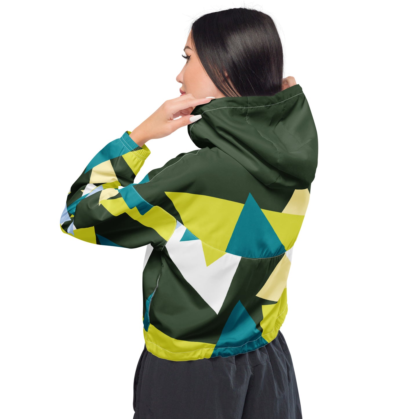 Women’s cropped windbreaker