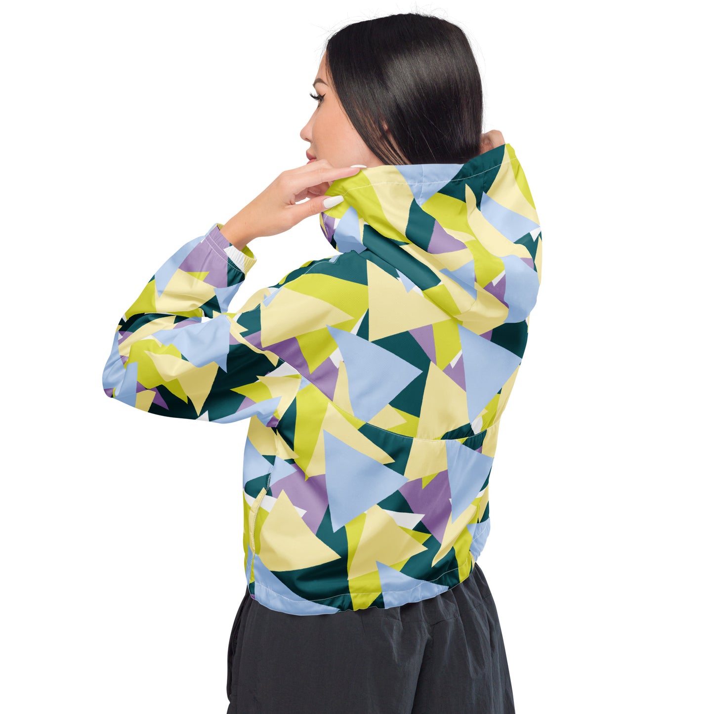 Women’s cropped windbreaker