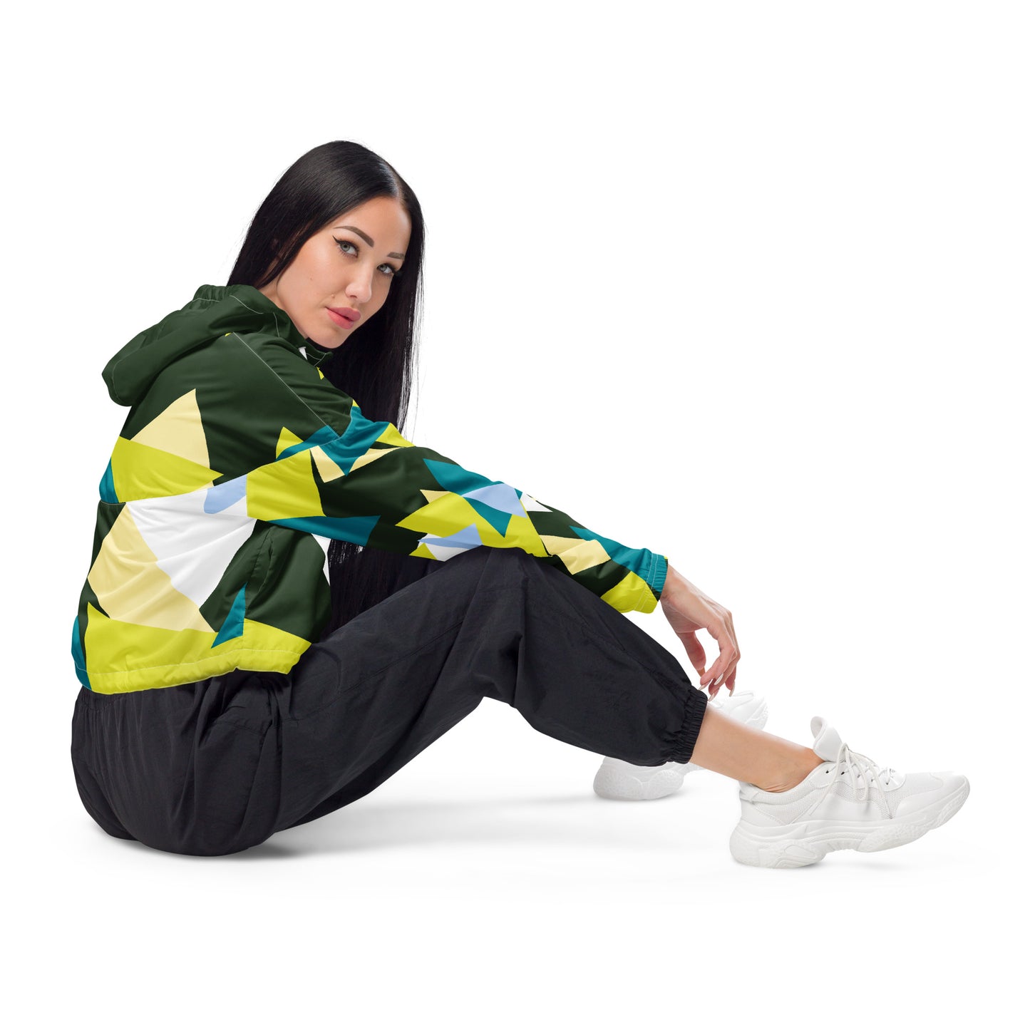 Women’s cropped windbreaker