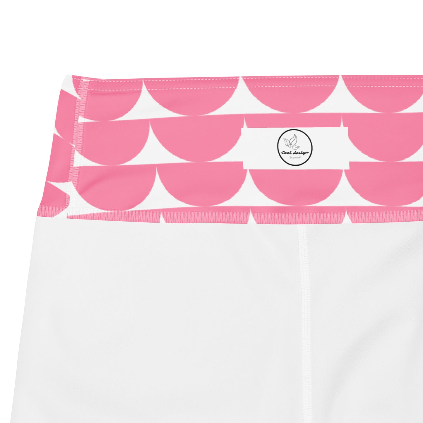 Yoga Leggings with Pocket Mushroom Tickle Me Pink