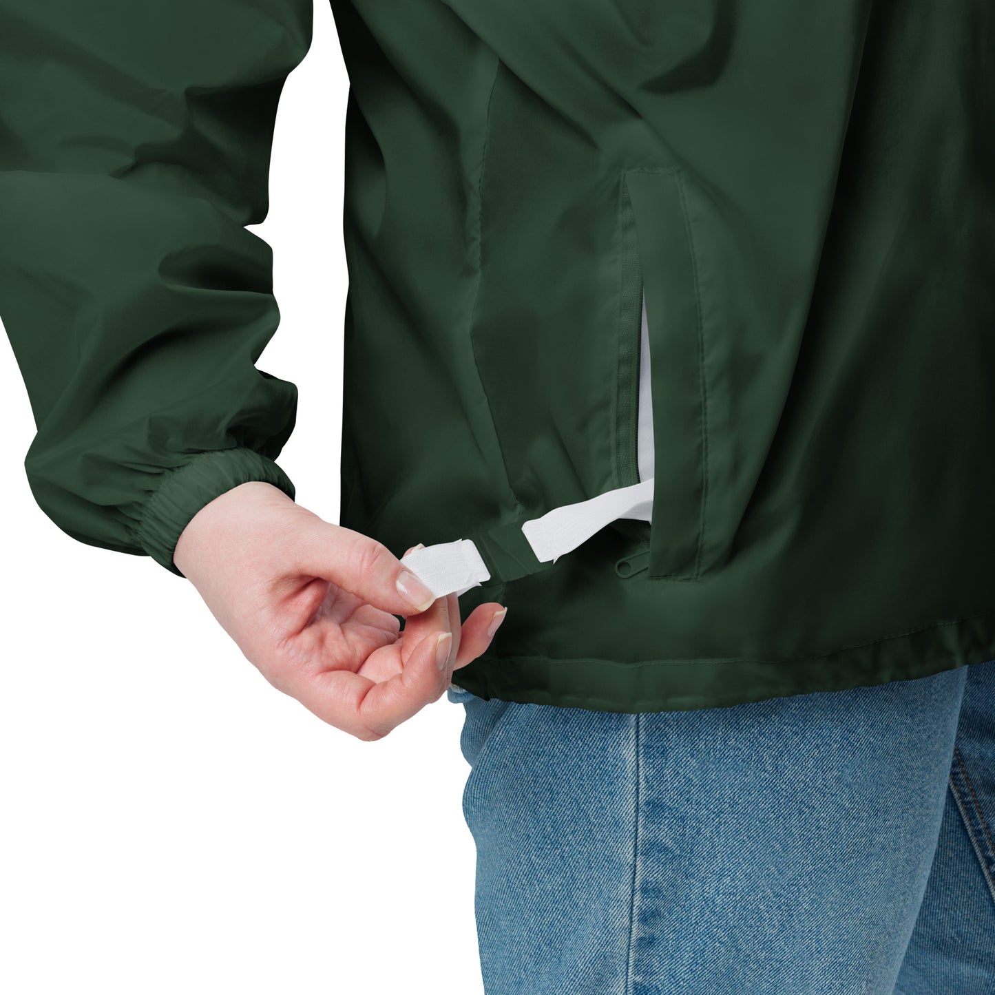 Unisex Windbreaker Embroidery You're Unique for Woman