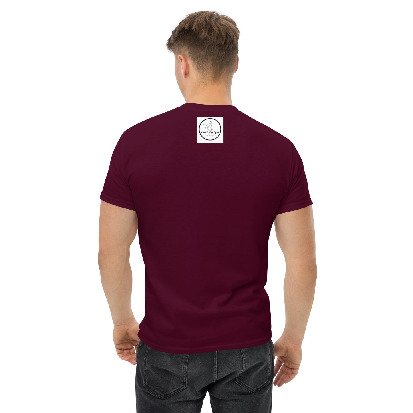 Men's classic tee Mountains and Pinetrees