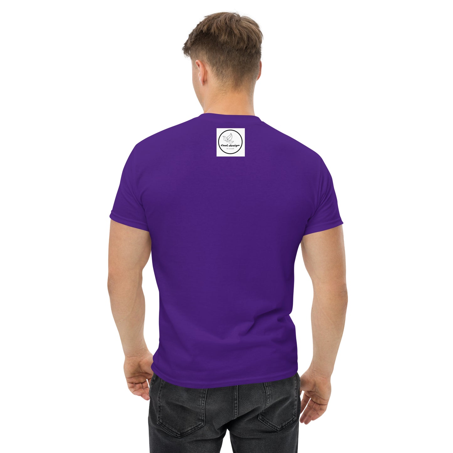 Men's classic tee Mountains and Pinetrees