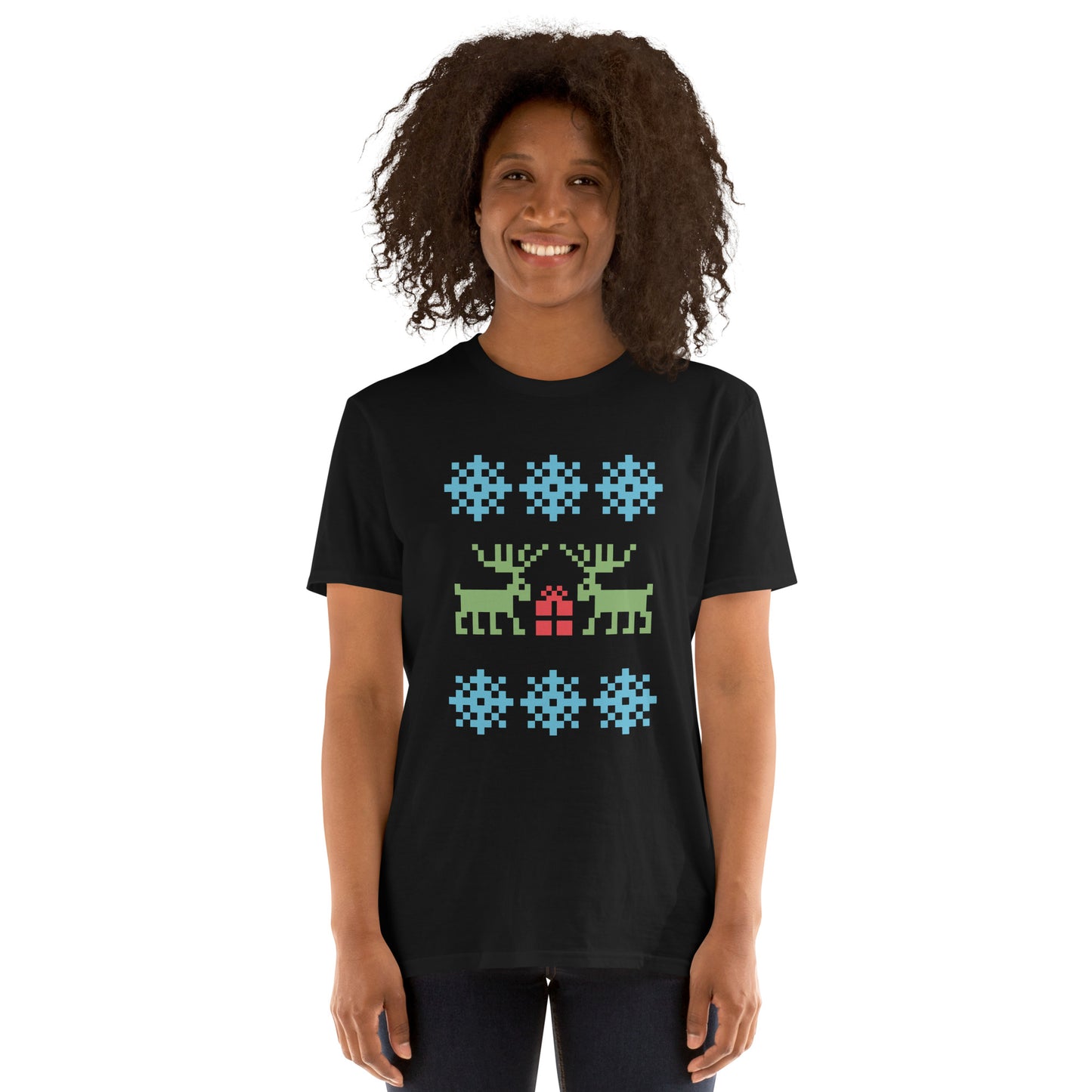 Unisex Basic Softstyle T-Shirt Christmas for Woman