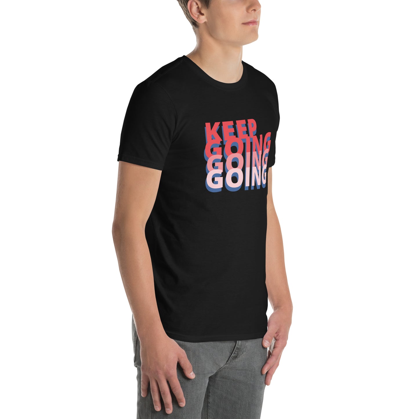 t-shirts for men black right