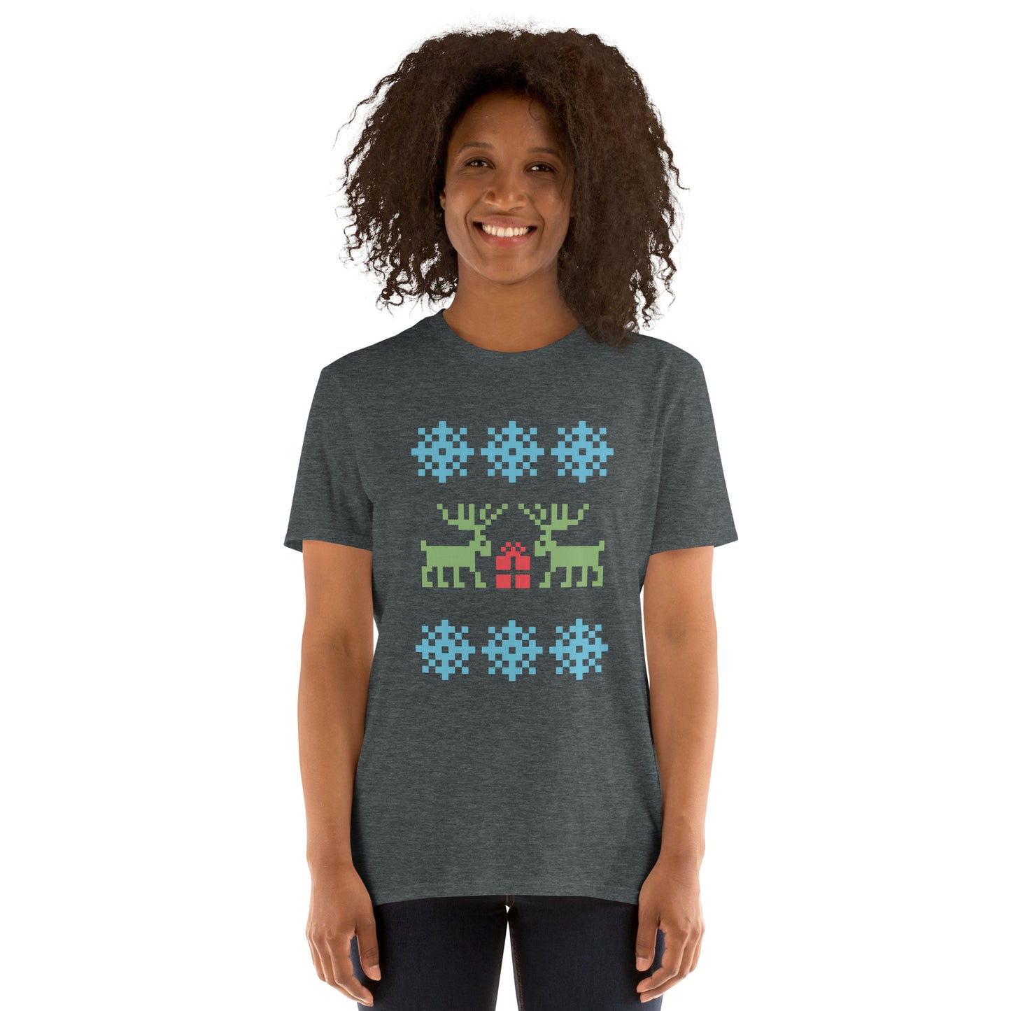 Unisex Basic Softstyle T-Shirt Christmas for Woman