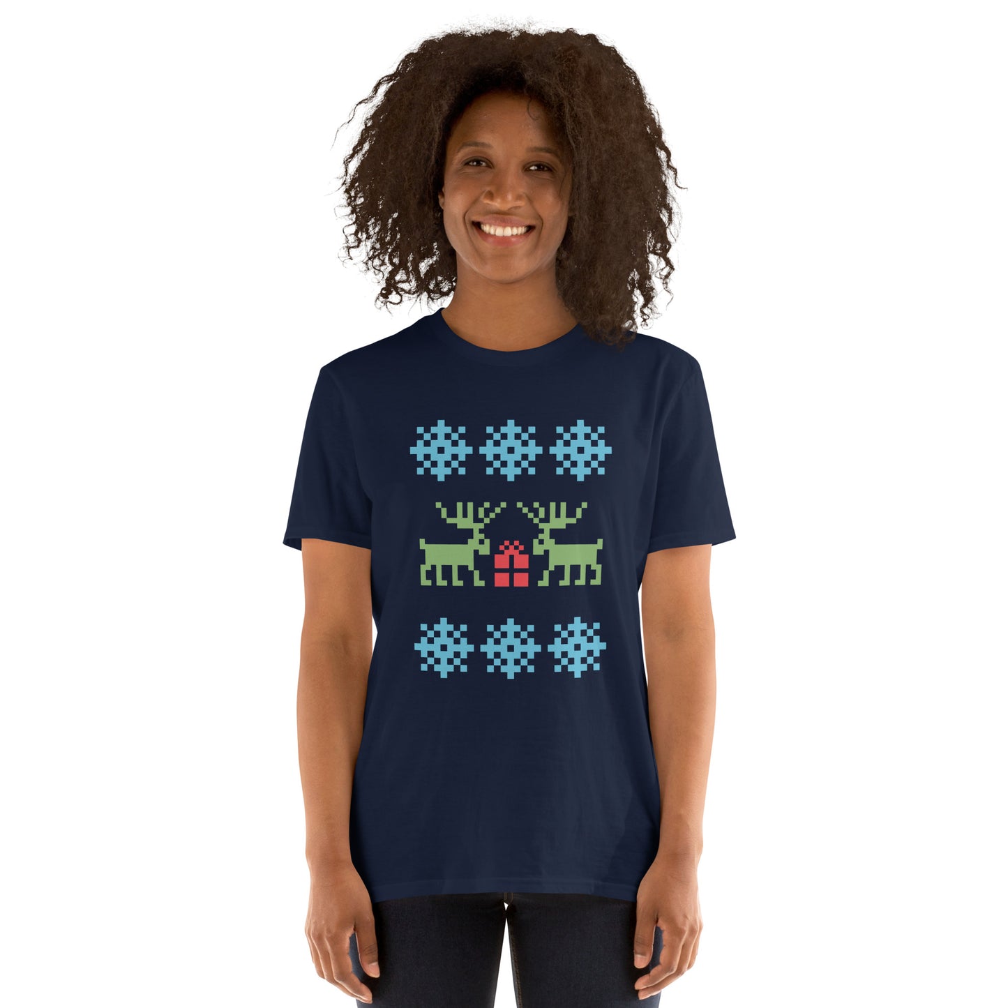 Unisex Basic Softstyle T-Shirt Christmas for Woman