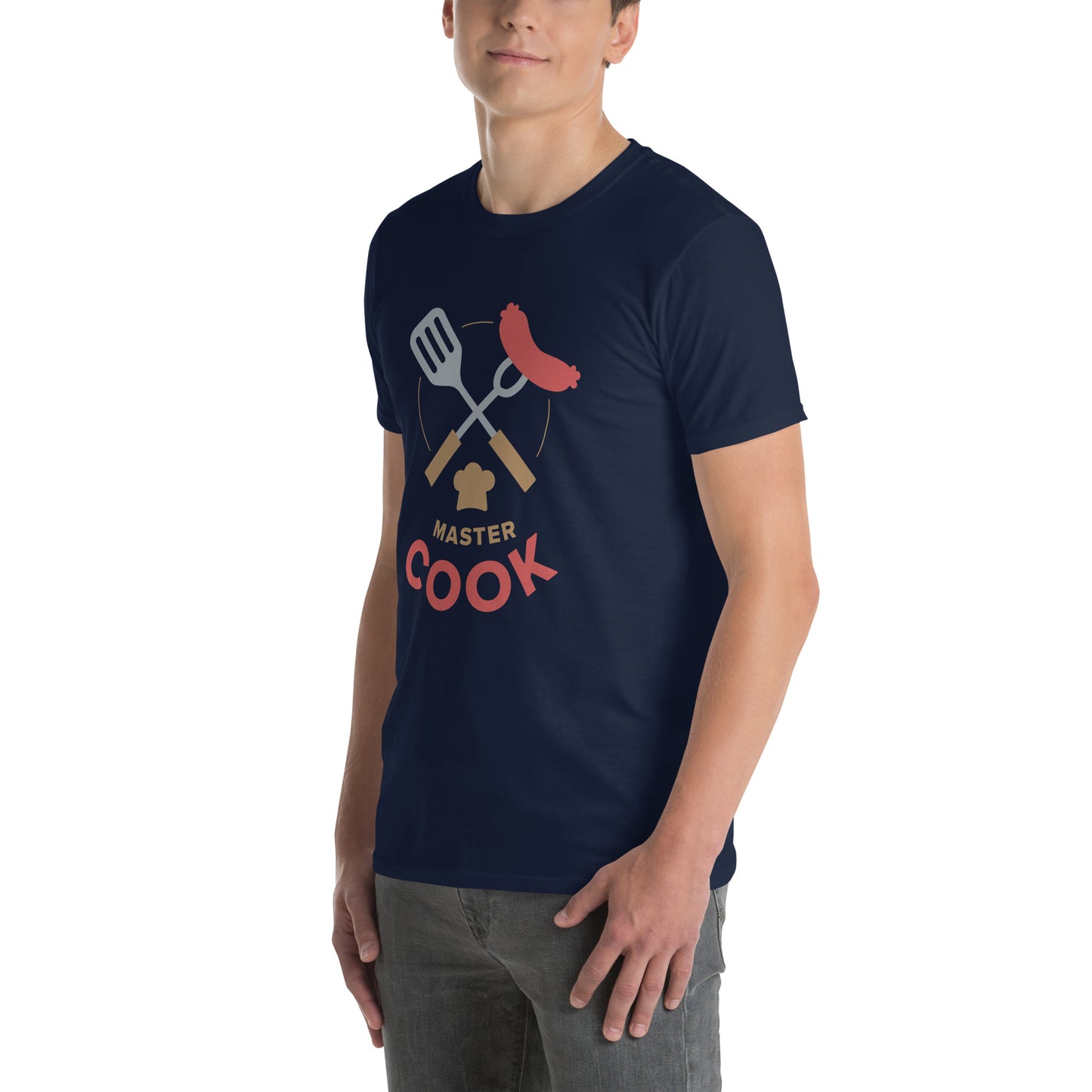 a man standing in front of a wall with a skateboard