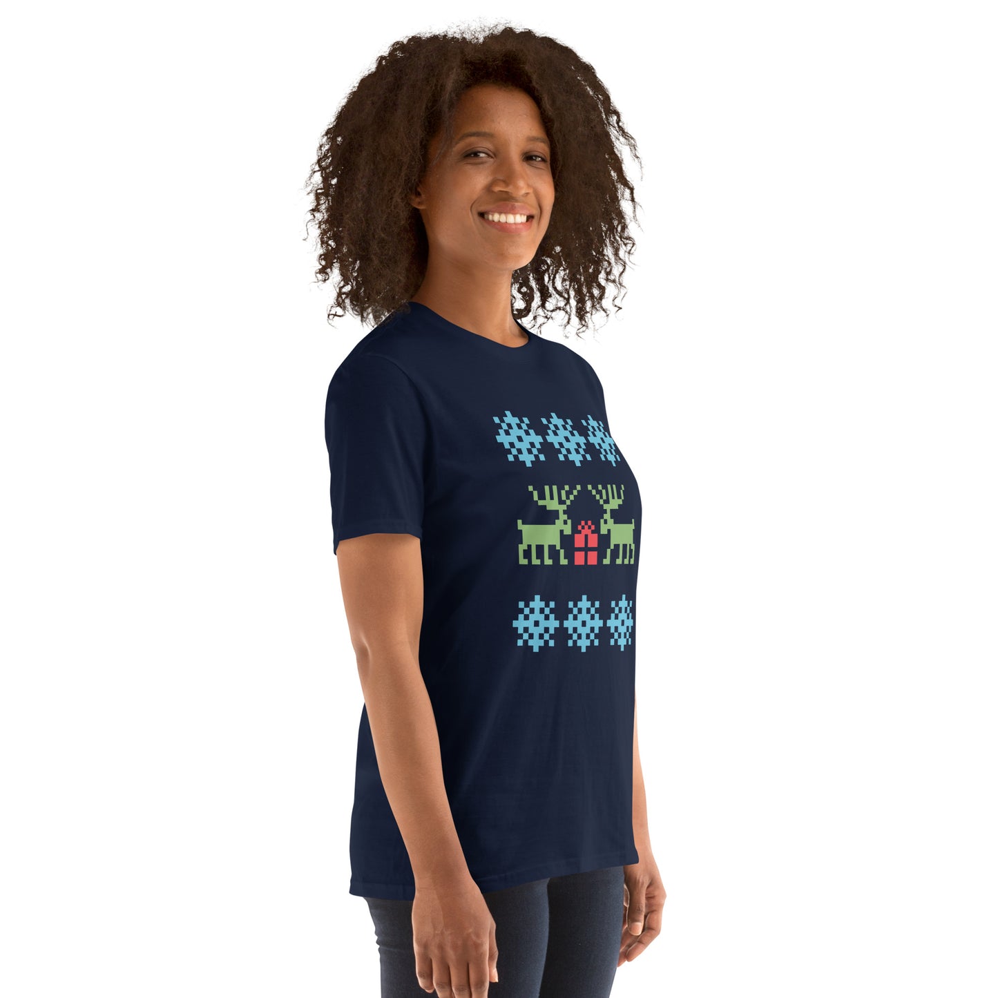 Unisex Basic Softstyle T-Shirt Christmas for Woman