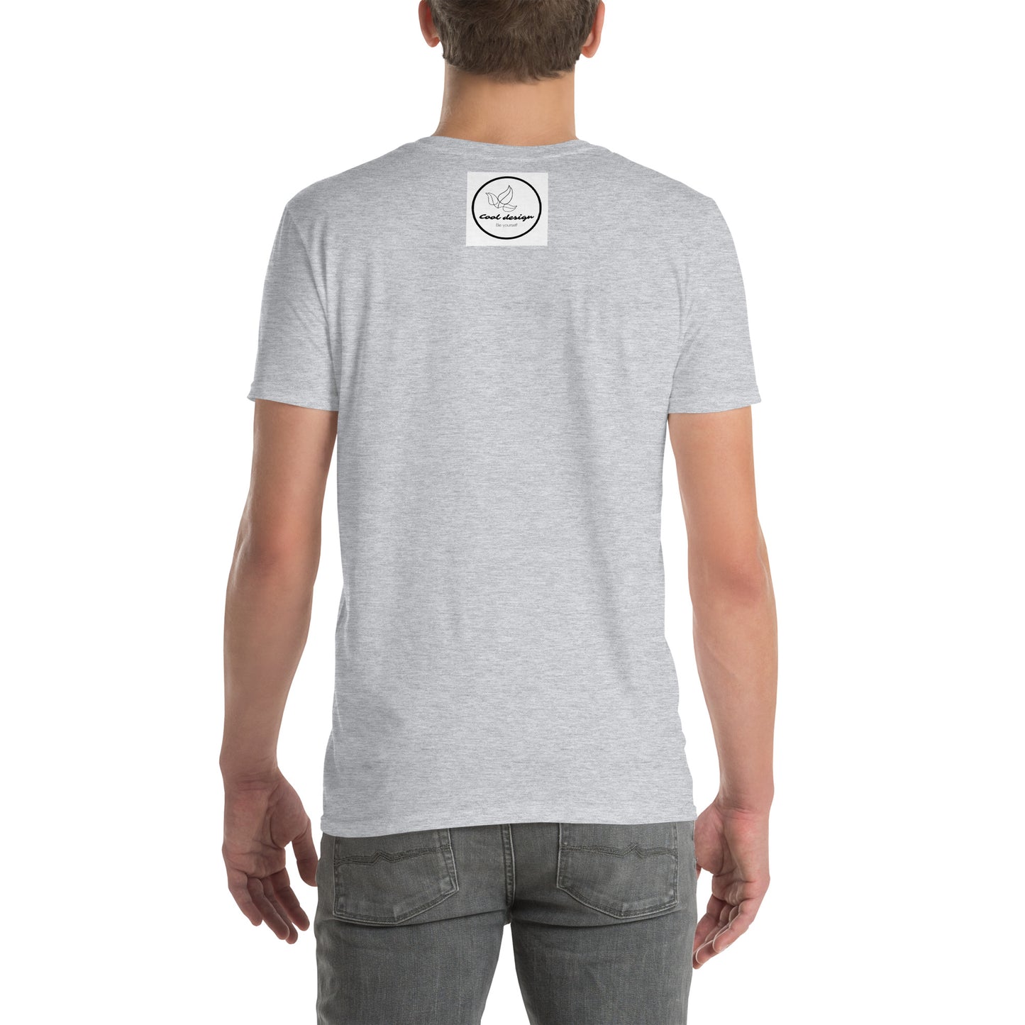 t-shirts for men grey back