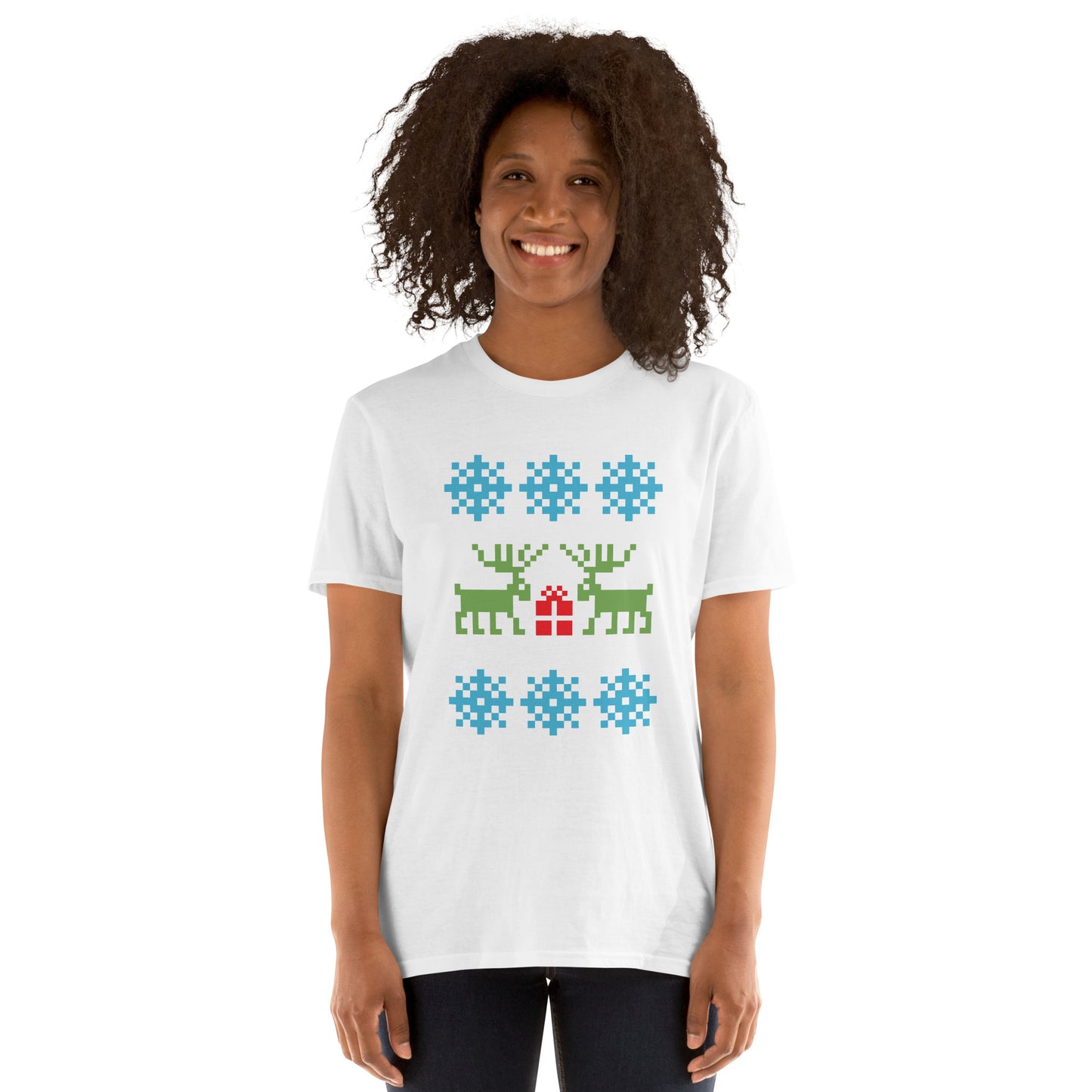 Unisex Basic Softstyle T-Shirt Christmas for Woman