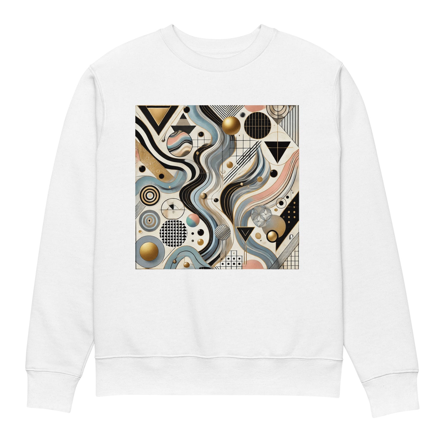 Unisex Eco Sweatshirt Nature's Geometry for Woman