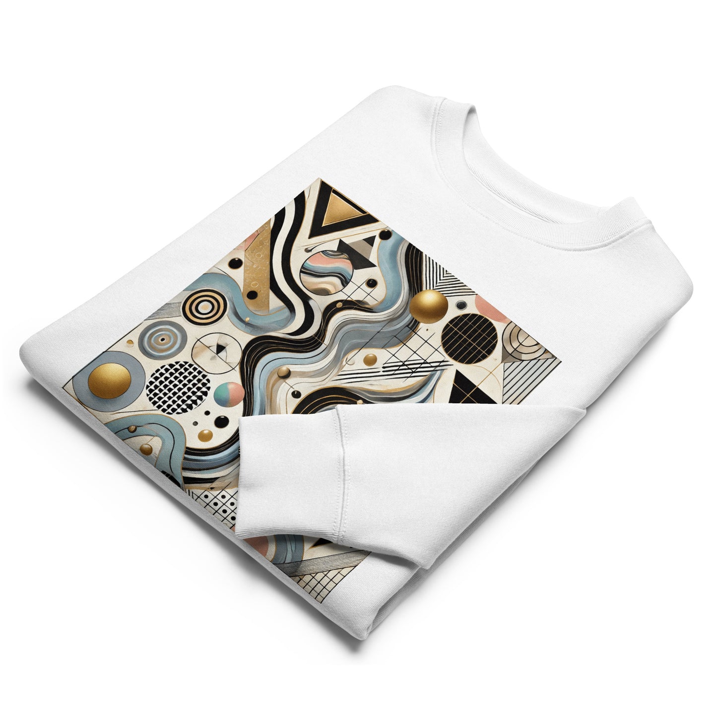 Unisex Eco Sweatshirt Nature's Geometry for Woman