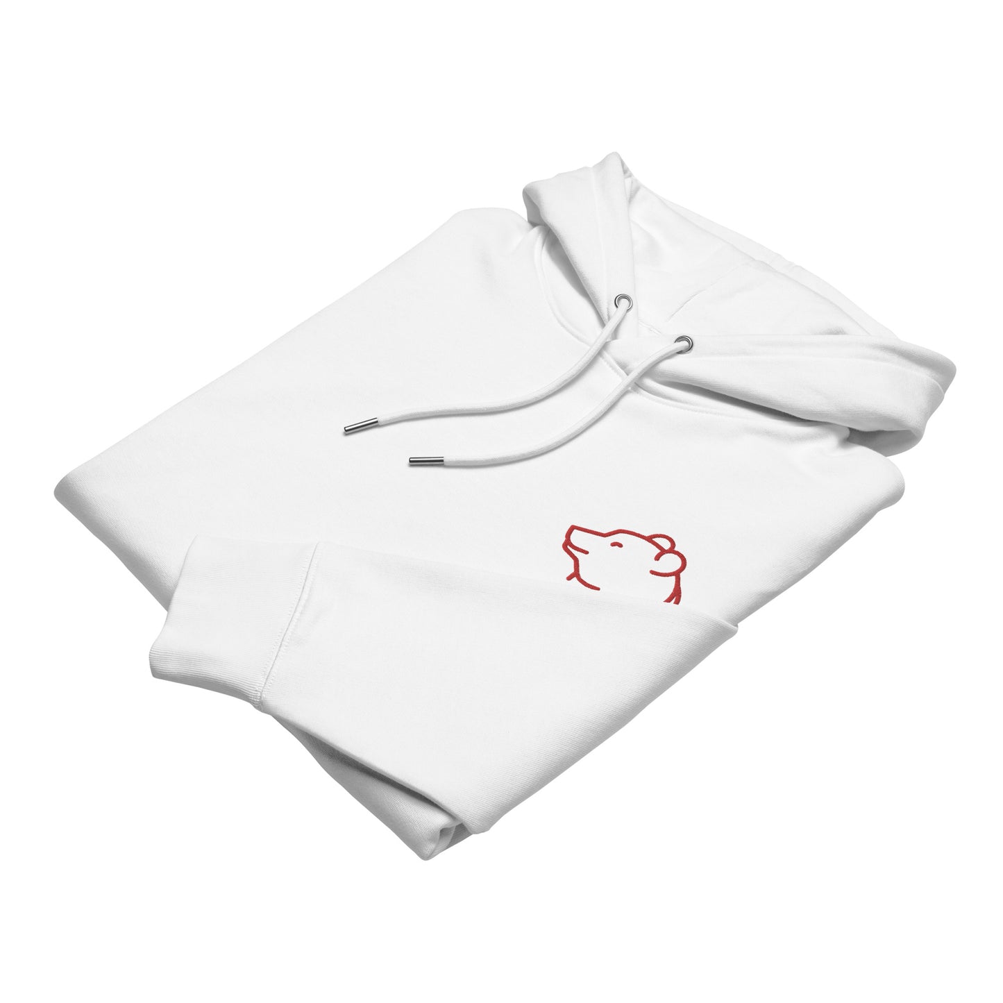 Unisex Essential Eco Hoodie Piggy Embroidery for Man