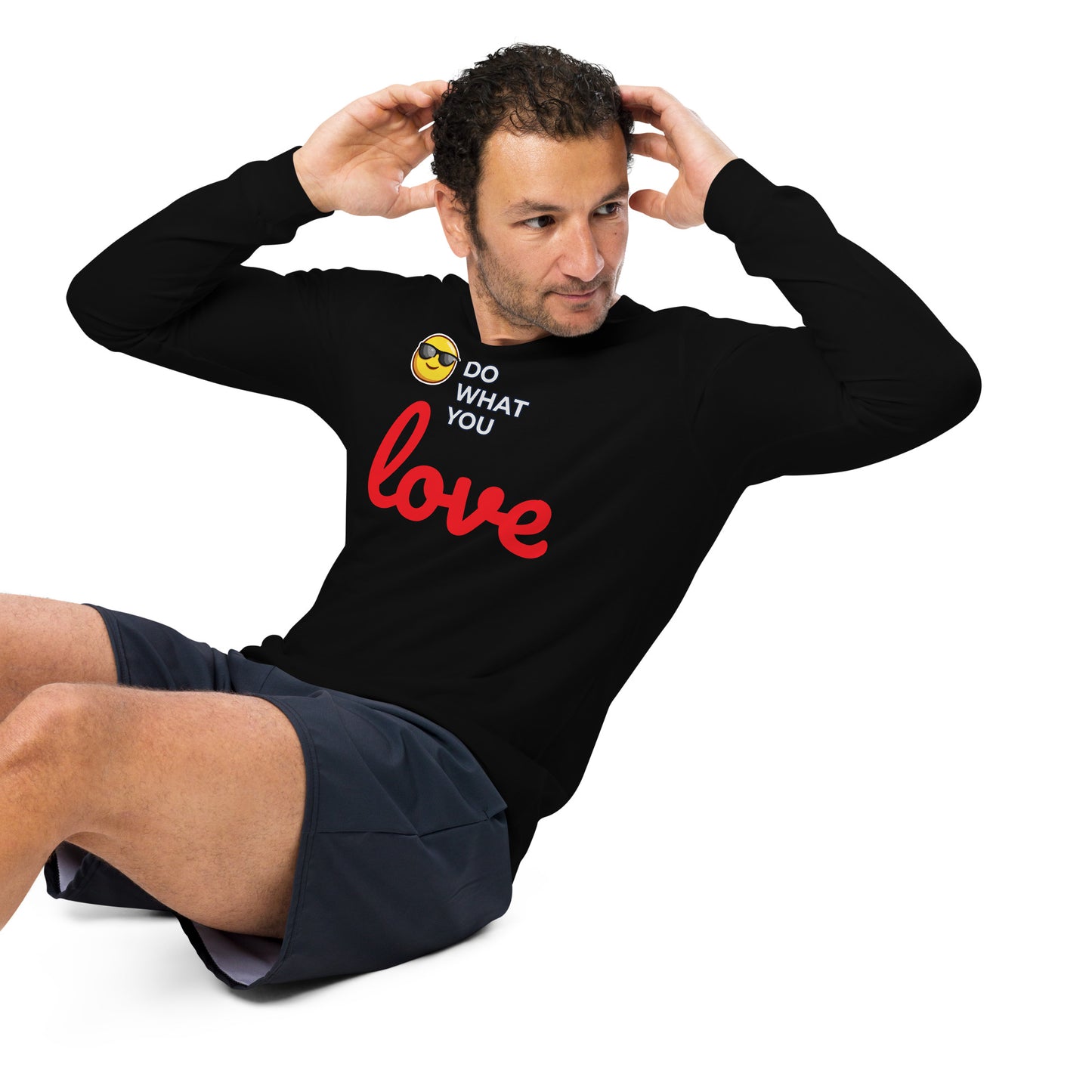 Unisex Long Sleeve Tee Do What You Love for Man