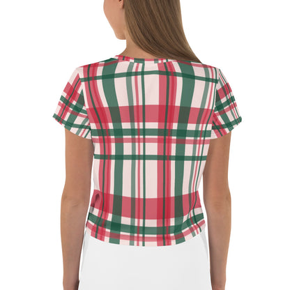 All-Over Print Crop Tee