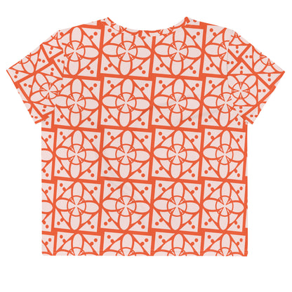 All-Over Print Crop Tee