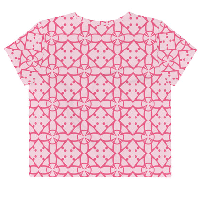 All-Over Print Crop Tee