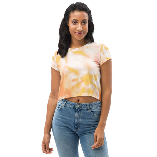 All-Over Print Crop Tee