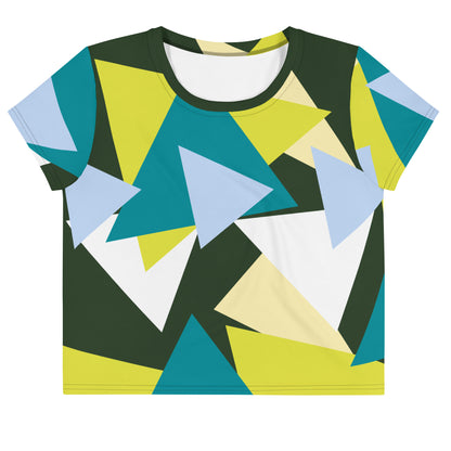 All-Over Print Crop Tee