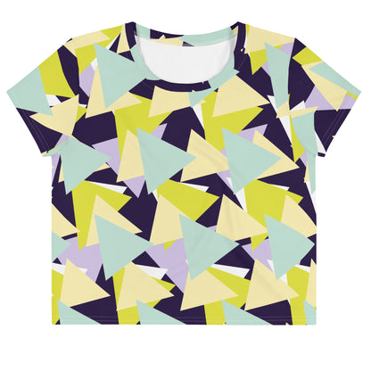 All-Over Print Crop Tee