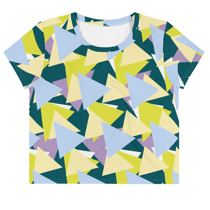 All-Over Print Crop Tee