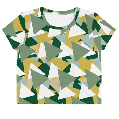 All-Over Print Crop Tee