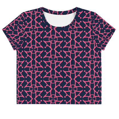 All-Over Print Crop Tee