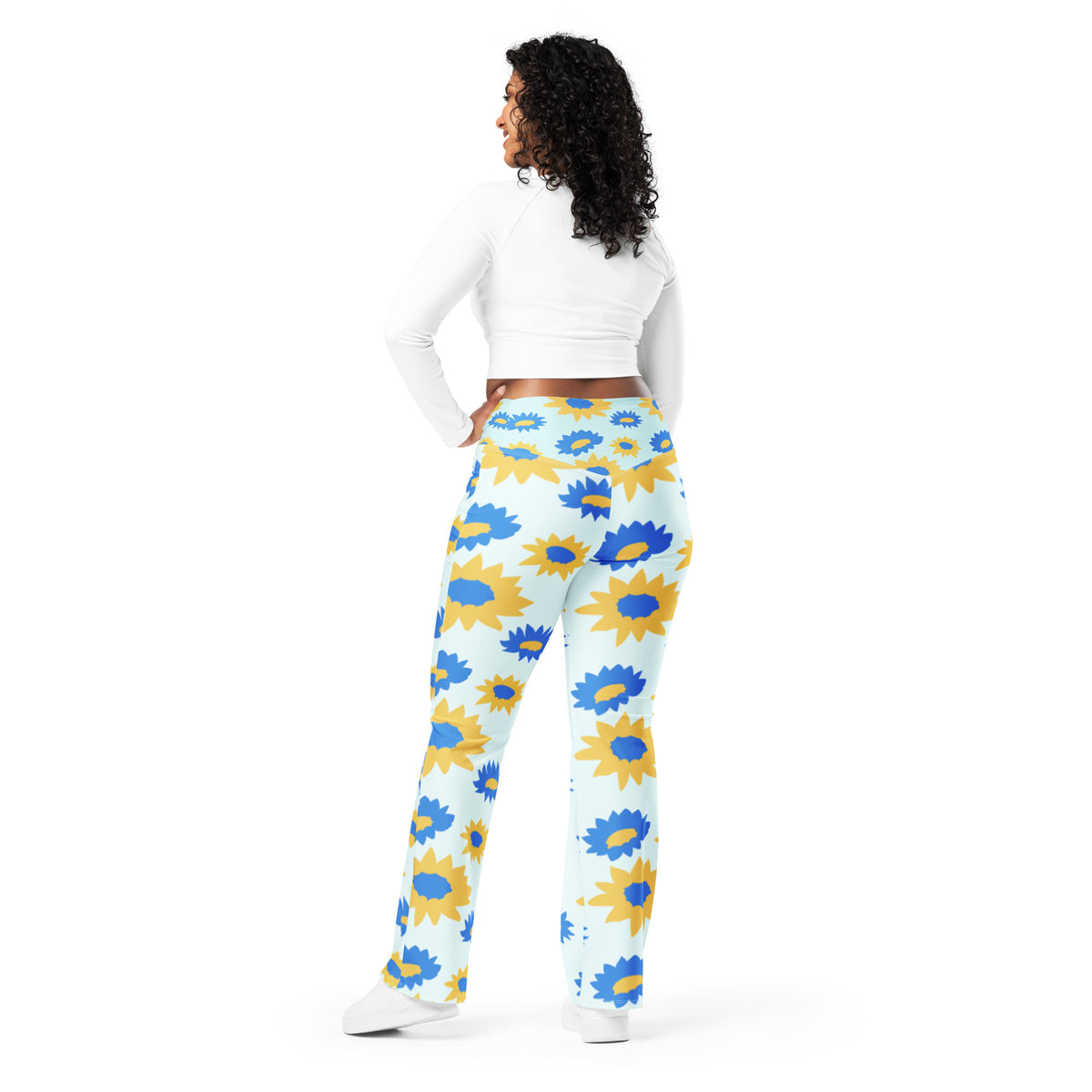 All-Over Print Flare leggings
