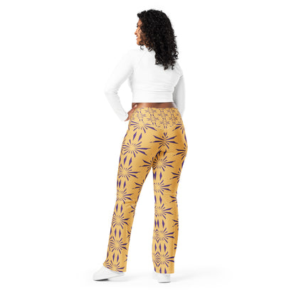 All-Over Print Flare leggings