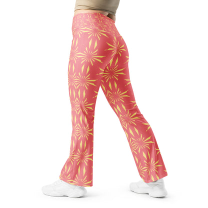 All-Over Print Flare leggings