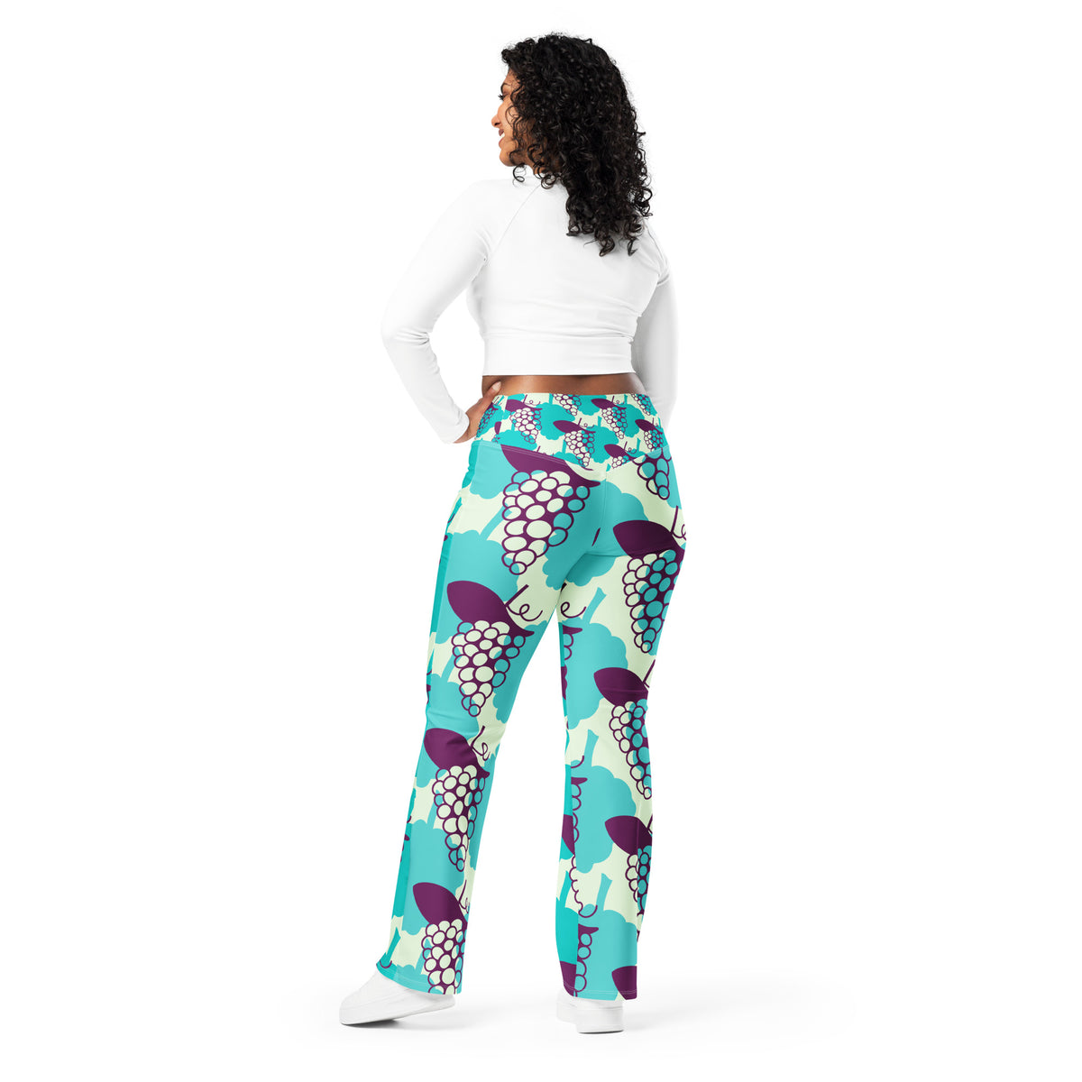 All-Over Print Flare leggings