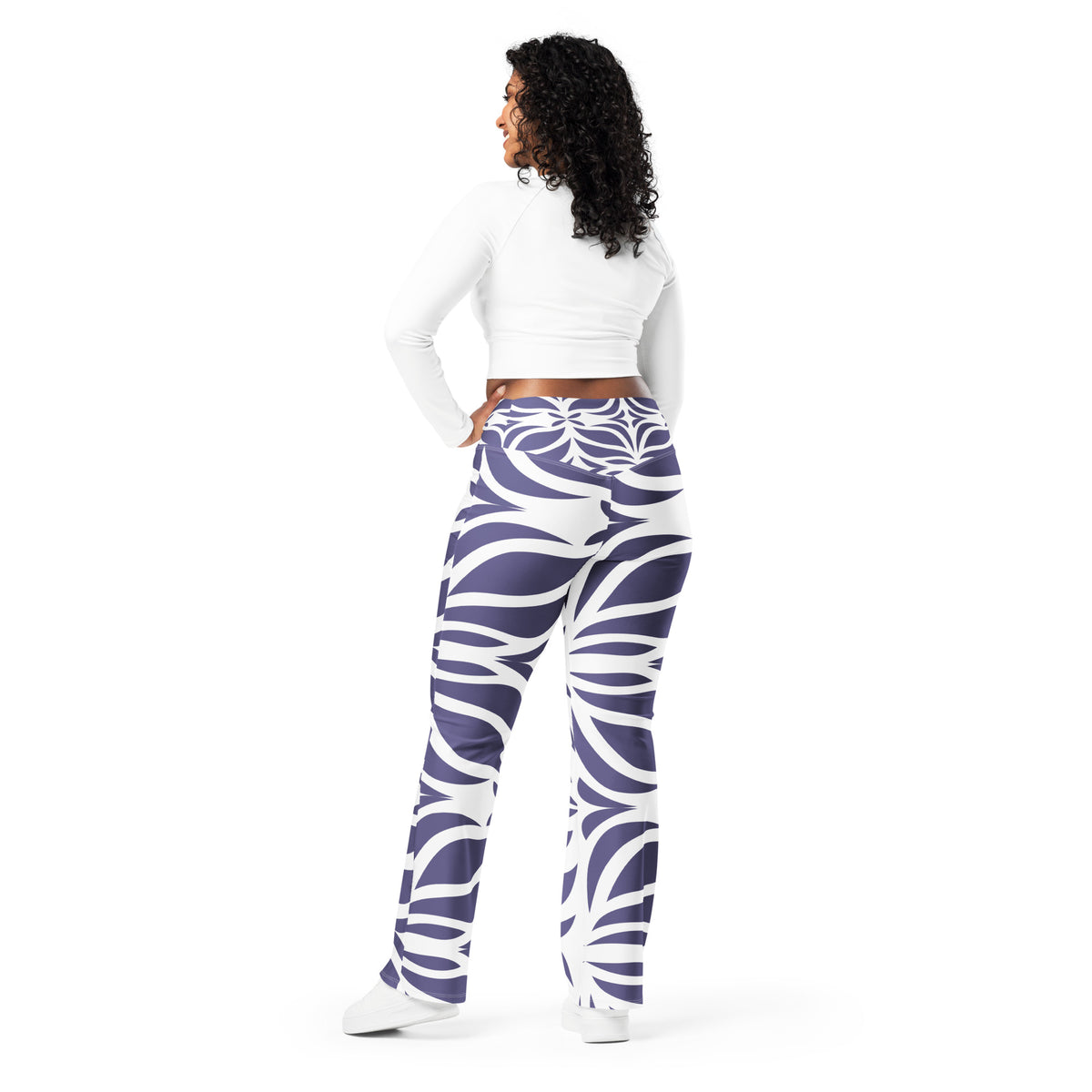 All-Over Print Flare leggings