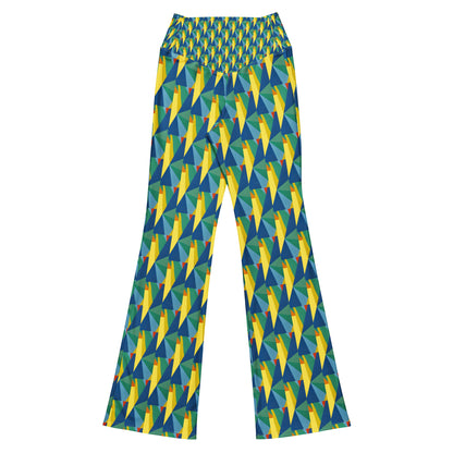 All-Over Print Flare leggings