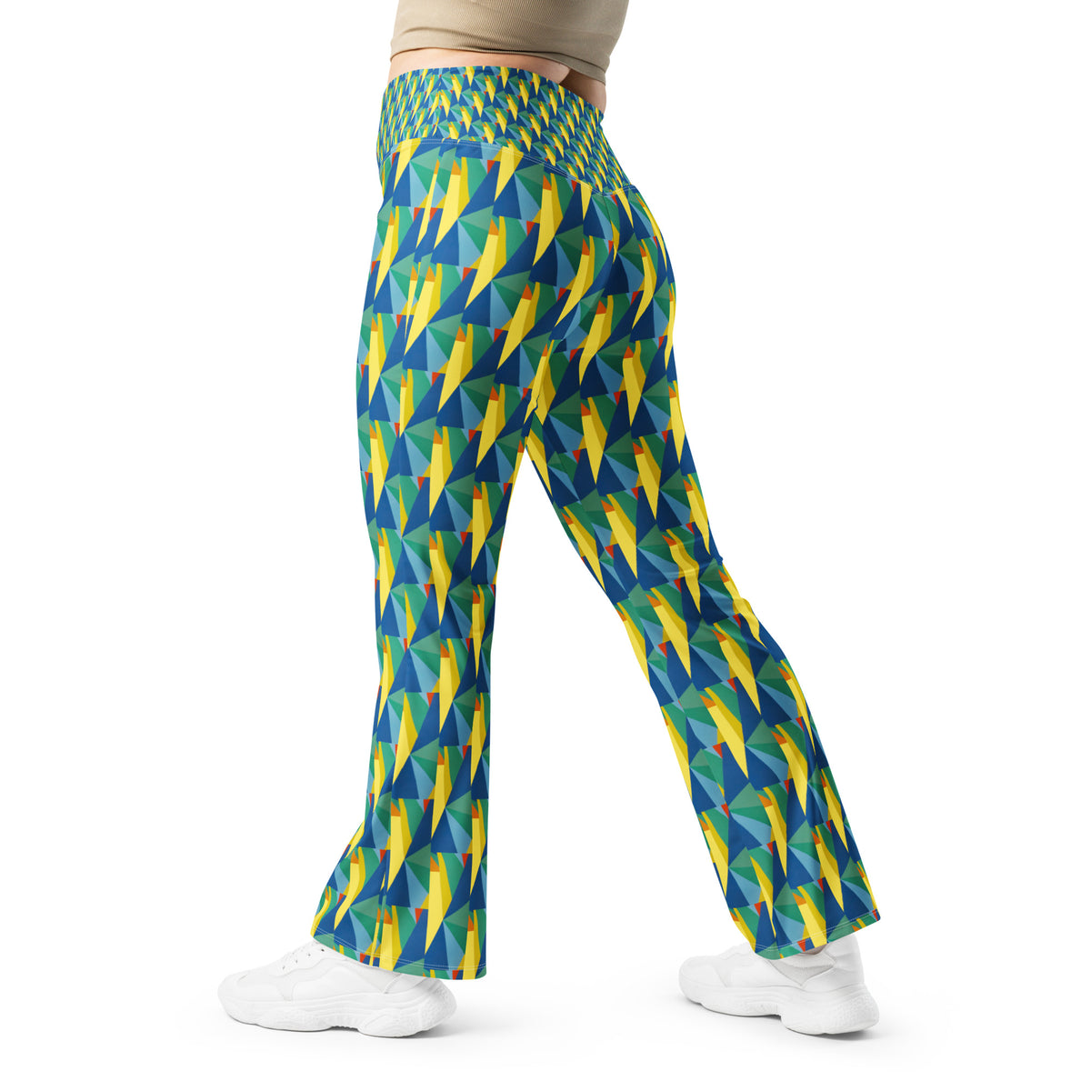 All-Over Print Flare leggings