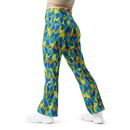 All-Over Print Flare leggings