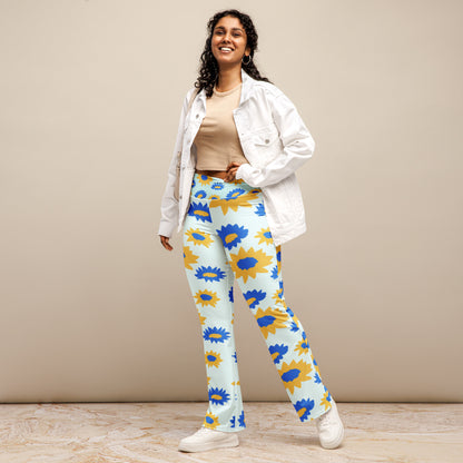 All-Over Print Flare leggings