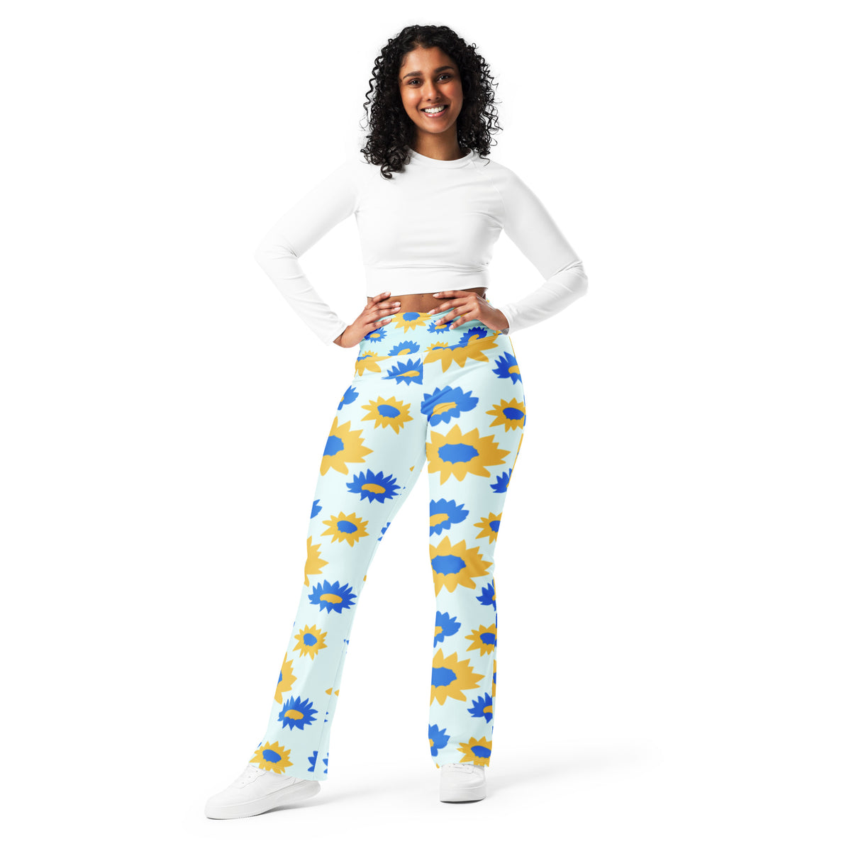 All-Over Print Flare leggings